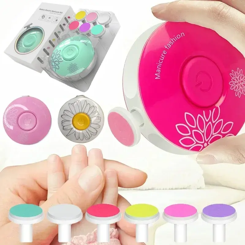 Lime à ongles électrique Mybooni — Coupe-ongles sécurisé nouveau-né