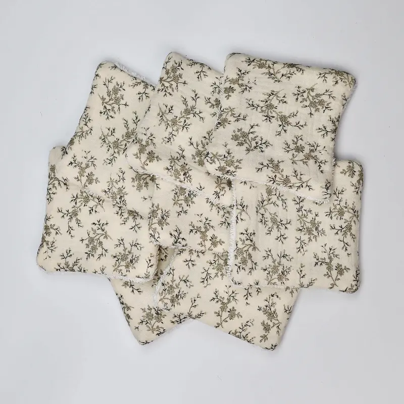 Lingettes lavables gypsophile