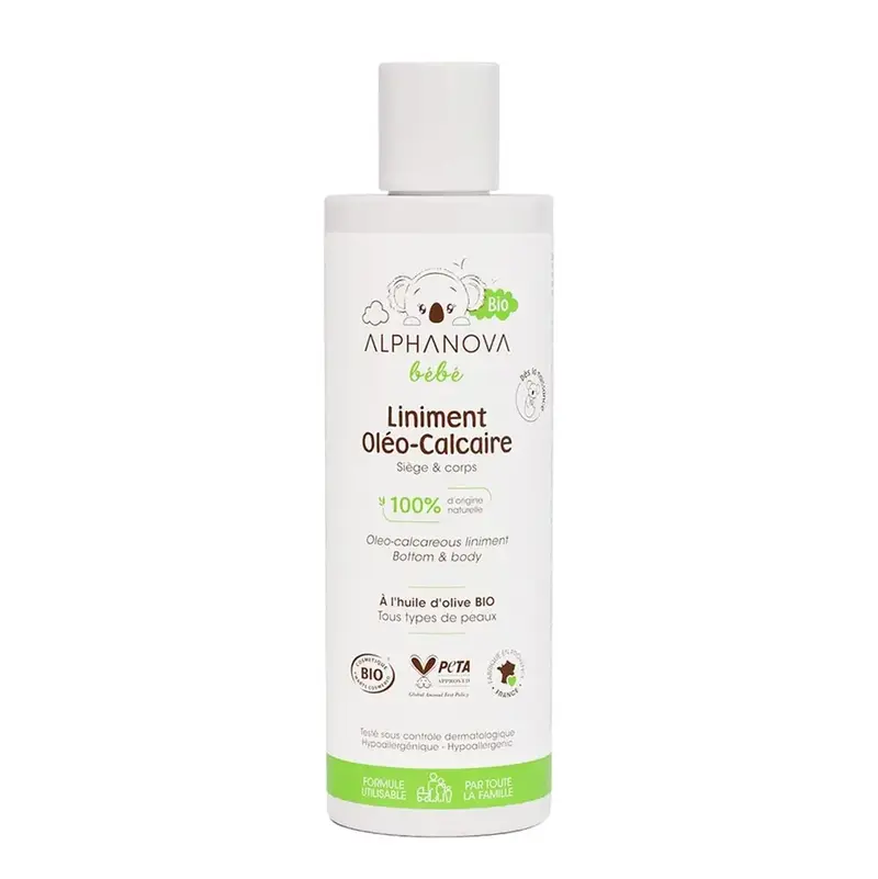 Liniment Oléo-Calcaire BIO Alphanova - 200 ml