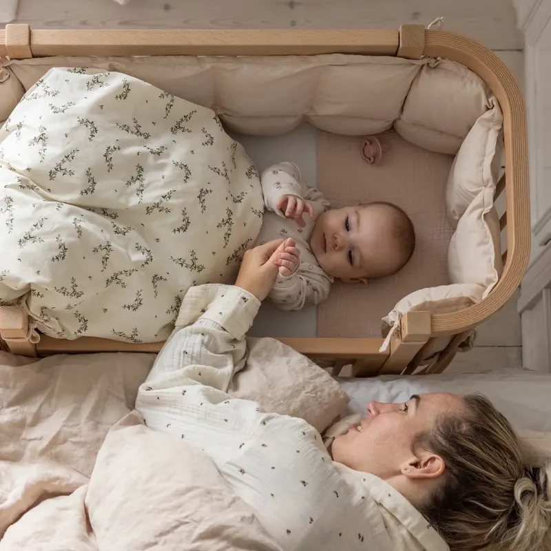 Lit Bébé Cododo Sebra, Édition Bois