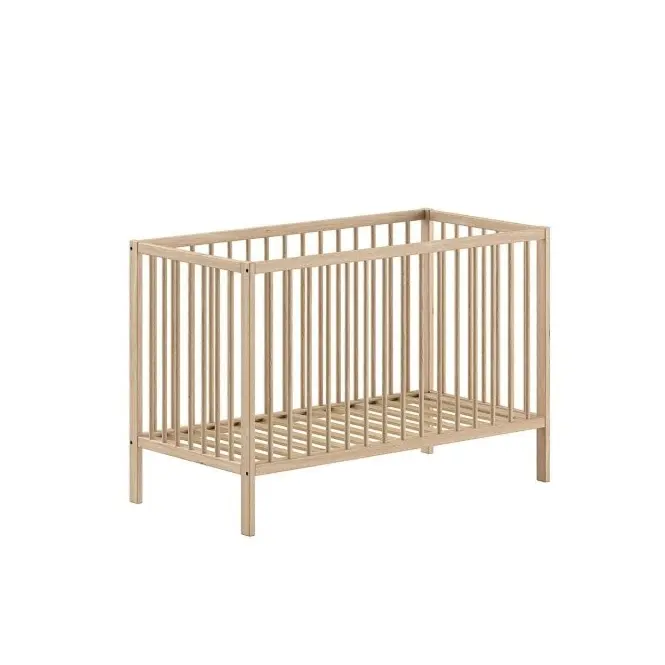 Lit Bébé DINO 60x120cm Naturel