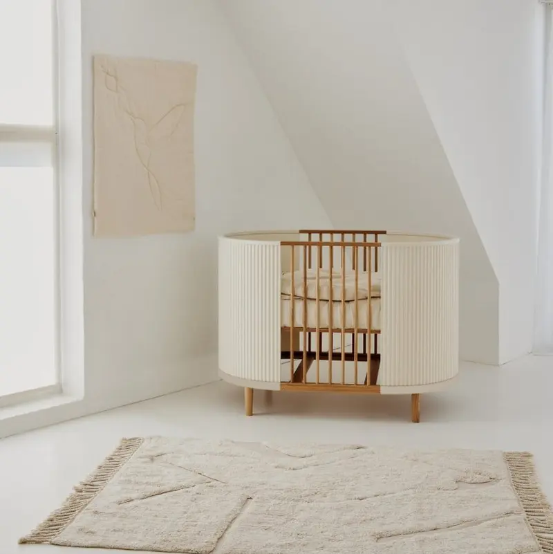 Lit Bébé Évolutif Kai - Kas Copenhagen - Crème