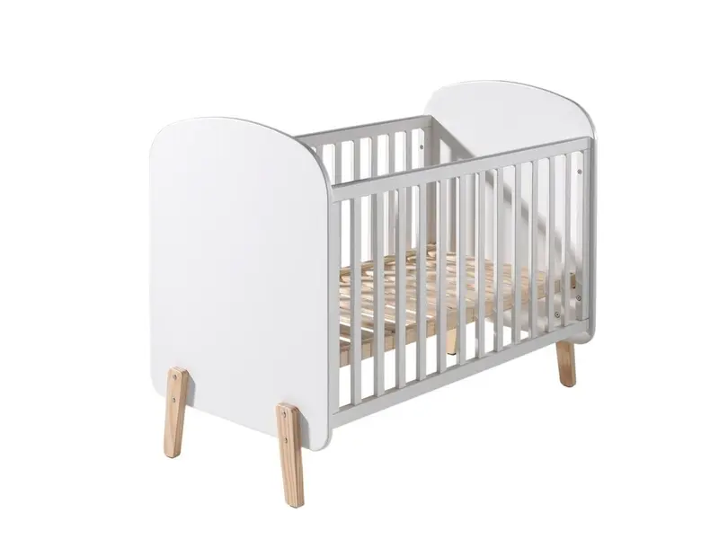 Lit Bébé KIDDY 60x120cm Blanc
