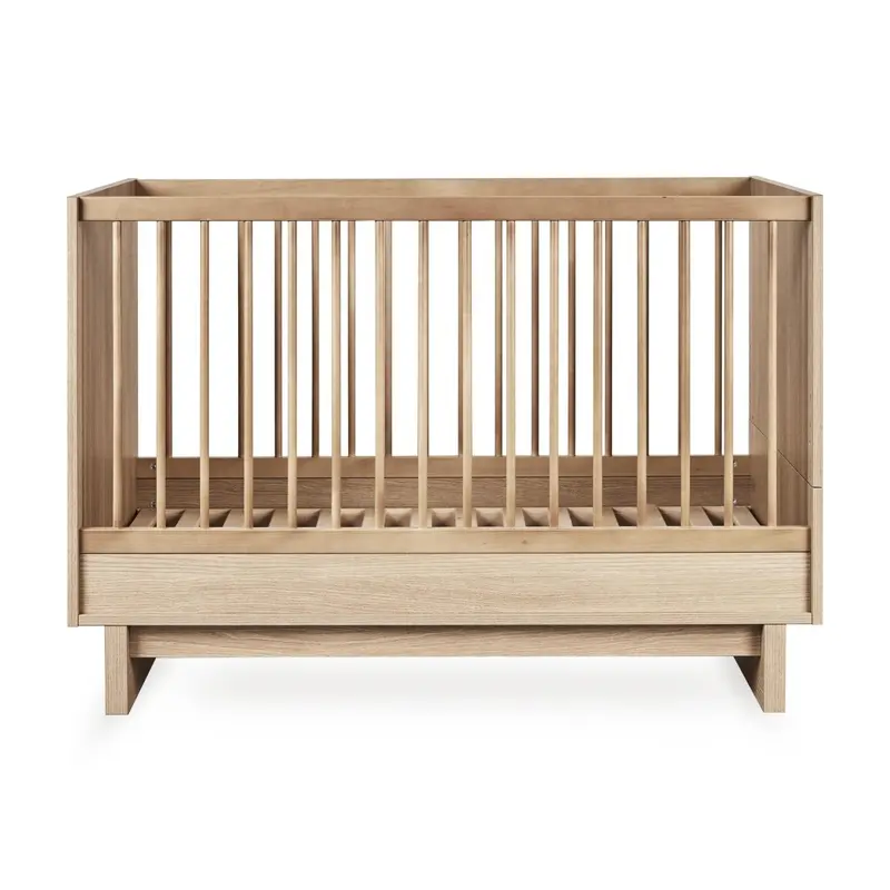 Lit Bébé Kyo 120 x 70 Cm - Honey Ash