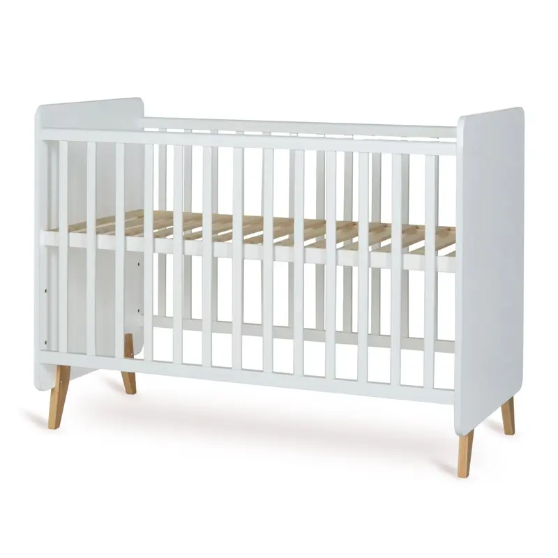 Lit Bébé LOFT 60 x 120 Cm - Blanc