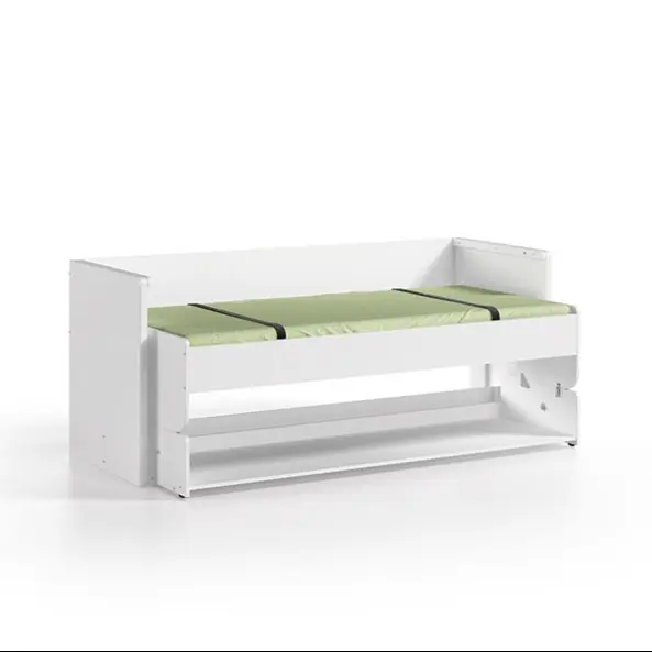 Lit Bureau DENVER 90x200cm Blanc