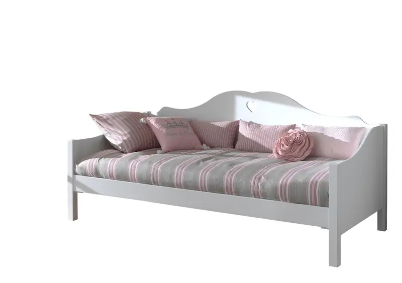 Lit Capitaine AMORI 90 X 200 cm Blanc