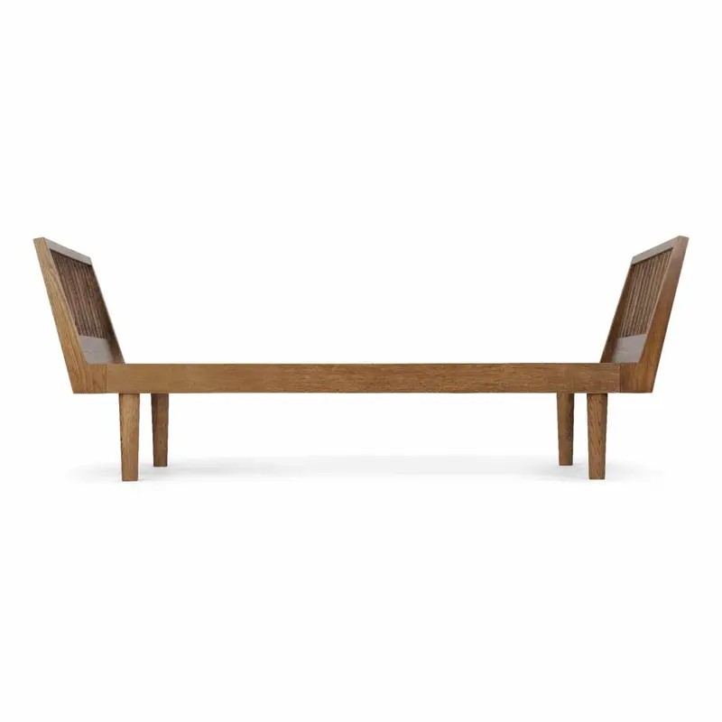 Lit Eli - Kas Copenhagen - 90 X 200 Cm - Chêne Fumé
