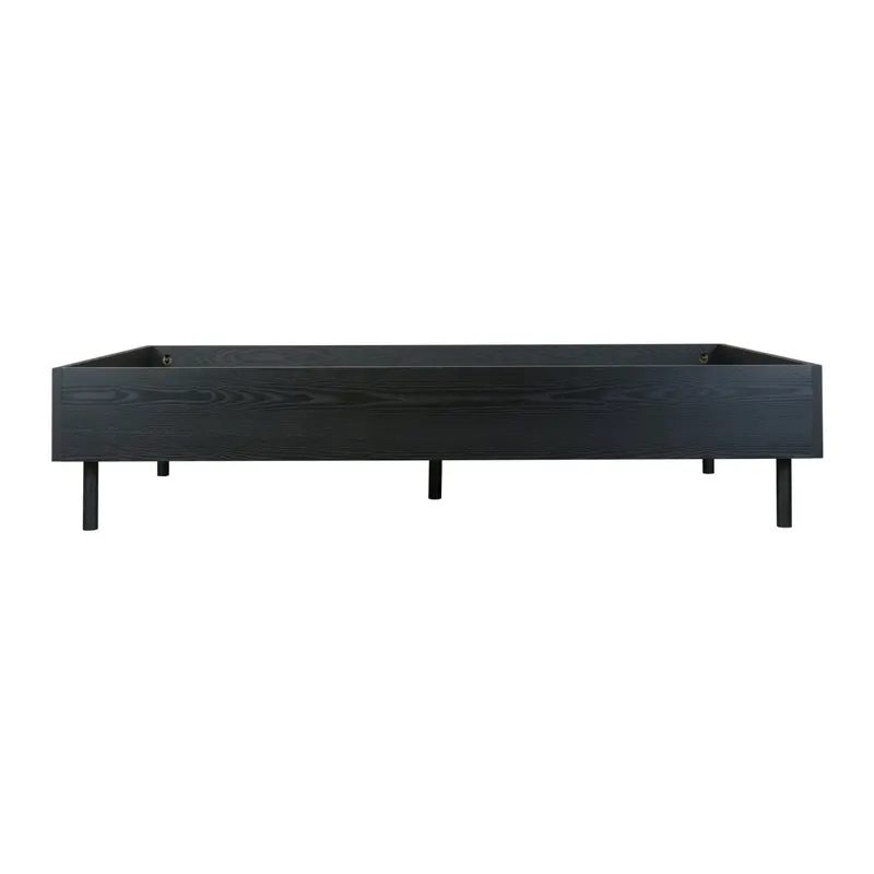 Lit Junior HAI NO KI 90 x 200 Cm - Frêne Noir