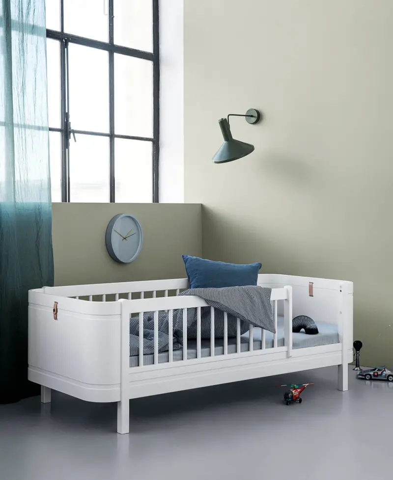 Lit Junior Wood Mini+, Blanc