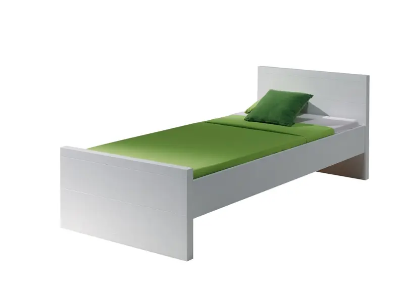 Lit LARA 90 X 200 cm Blanc
