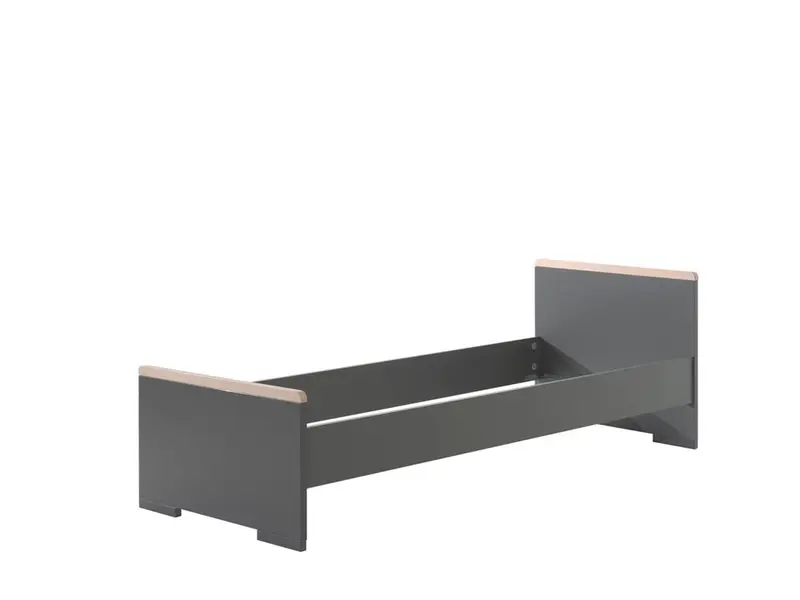 Lit LONDON Anthracite 90 X 200 Cm