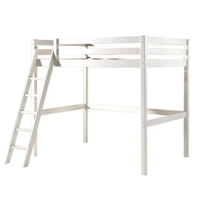 Lit Mezzanine 140 x 200 cm PINO Blanc