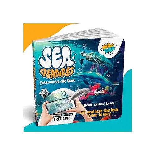 Livre animé avec réalité augmentée - Sea creatures