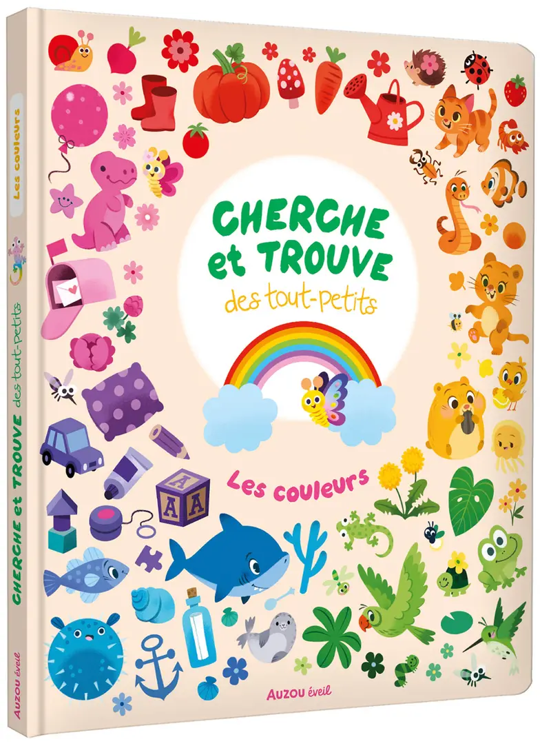 Livre Cherche et trouve des tout-petits - Les couleurs