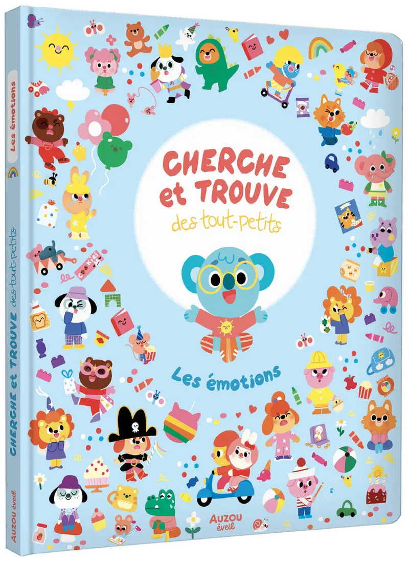 Livre Cherche et trouve des tout-petits - Les émotions