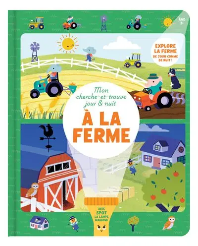 Livre Cherche & Trouve Jour & Nuit – À la ferme