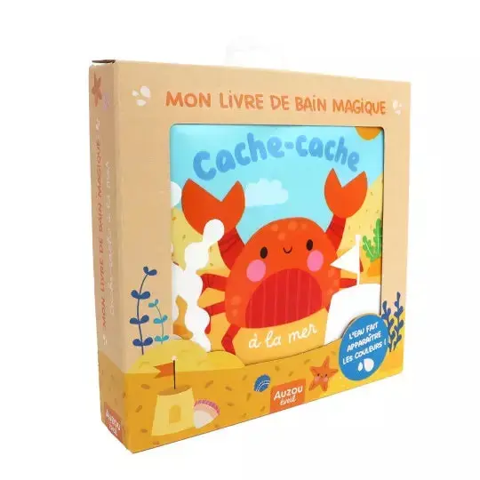 Livre de bain- Cache-cache à la mer- AUZOU