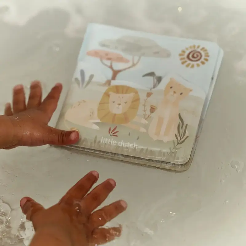 Livre de bain sonore Safari Friends – jouet d’éveil bébé dès 6 mois