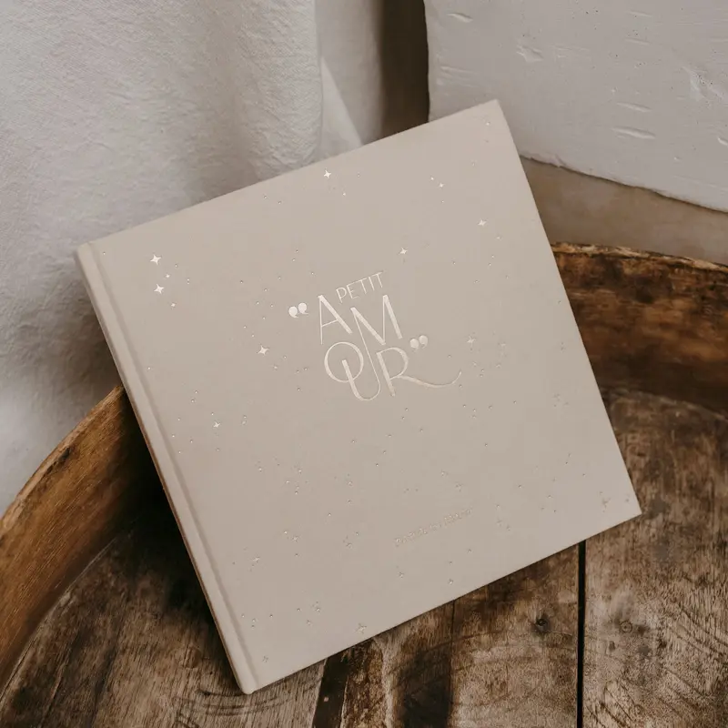 Livre de naissance Beige – Petit Amour Beige