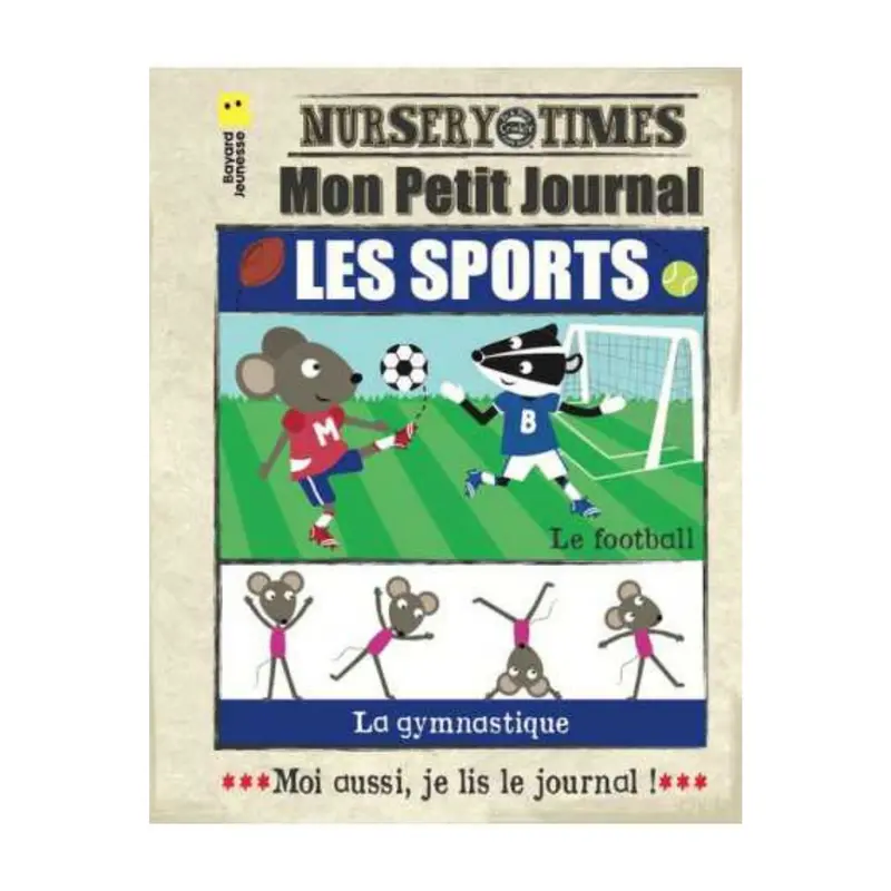 Livre en tissu "Les sports" - Crinkly