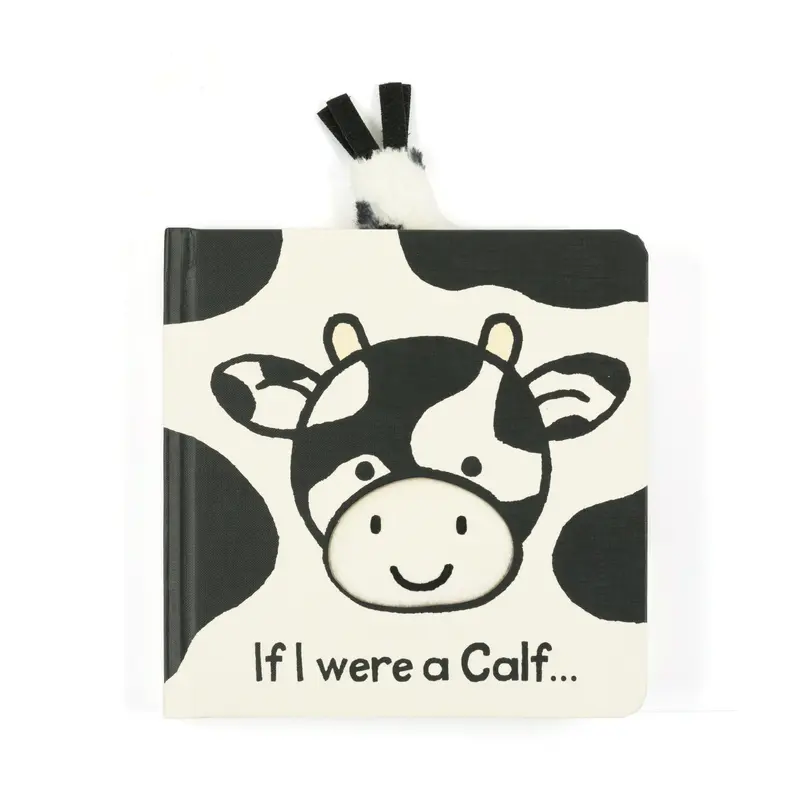 Livre If I Were A Calf Board Book - JELLYCAT