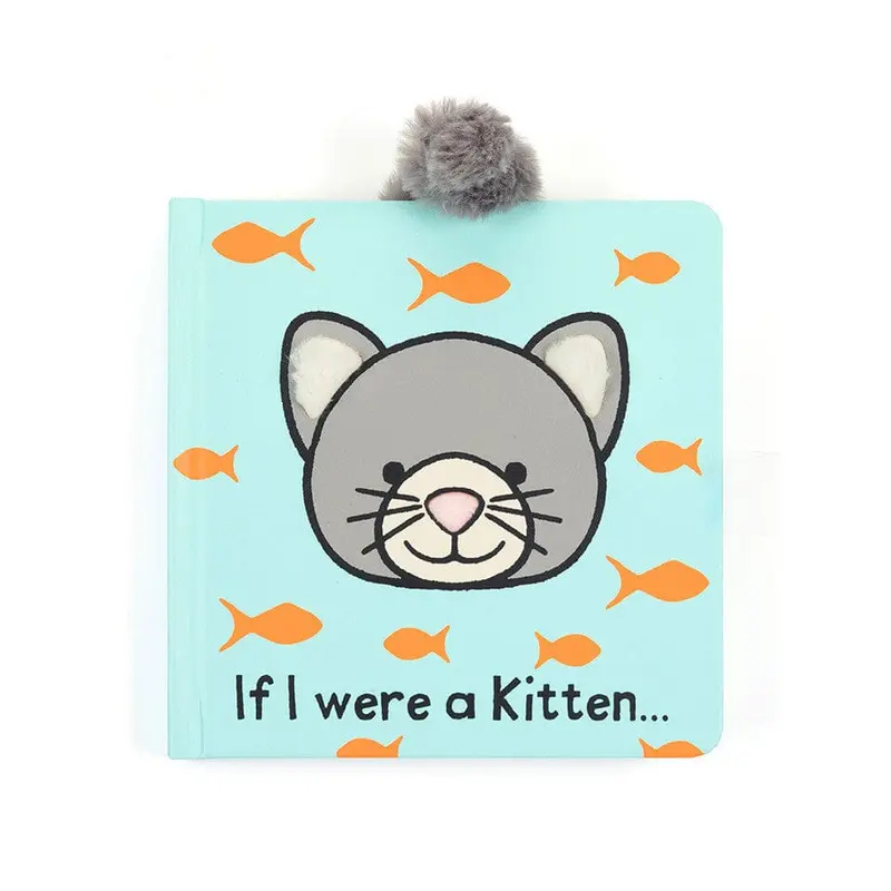 Livre If I Were A kitten Board Book - JELLYCAT
