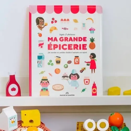 Livre Ma grande épicerie - Marcel et Joaquim