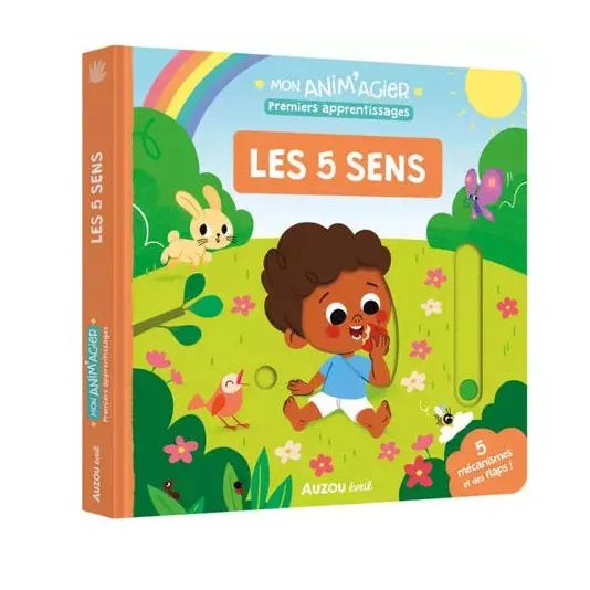 Livre Mon Anim'agier - Les 5 sens