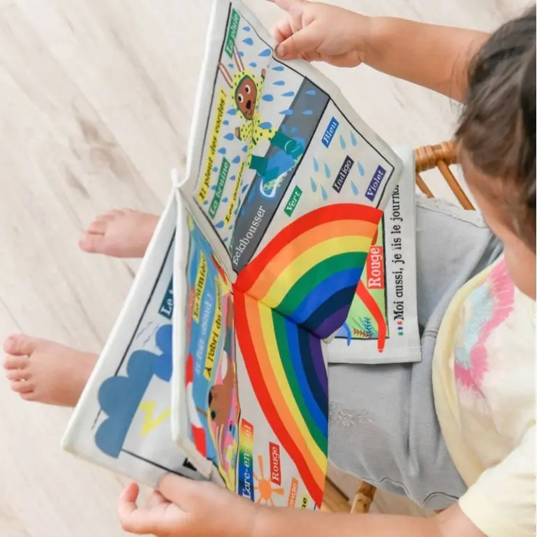 Livre "Mon journal en tissus quel temps fait-il aujourd'hui ?"