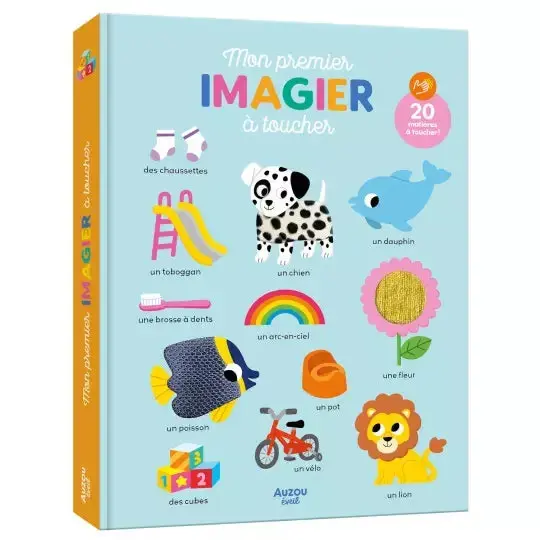 Livre mon premier imagier à toucher - AUZOU