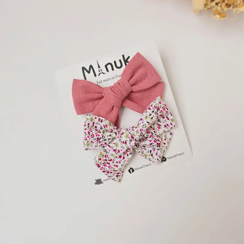 Lot de 2 barrettes