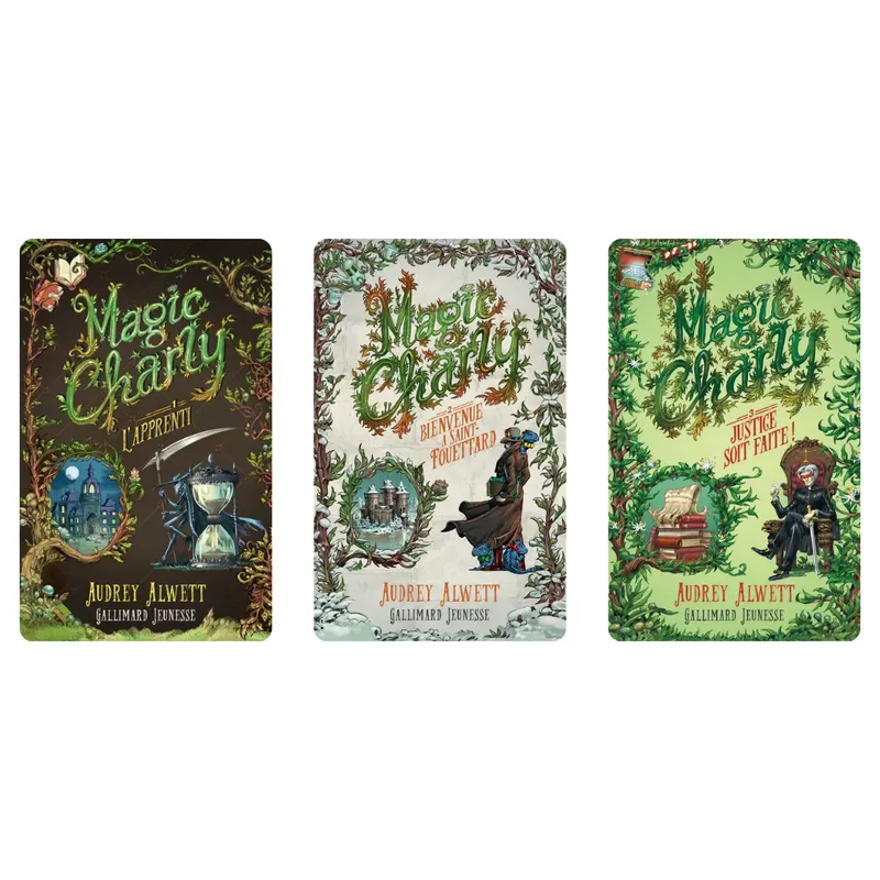 Lot de 3 cartes à histoires - L'univers de Magic Charly - Yoto