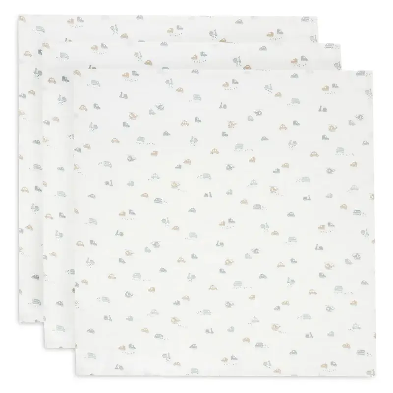 Lot de 3 langes (70x70 cm) - On the Go - Jollein