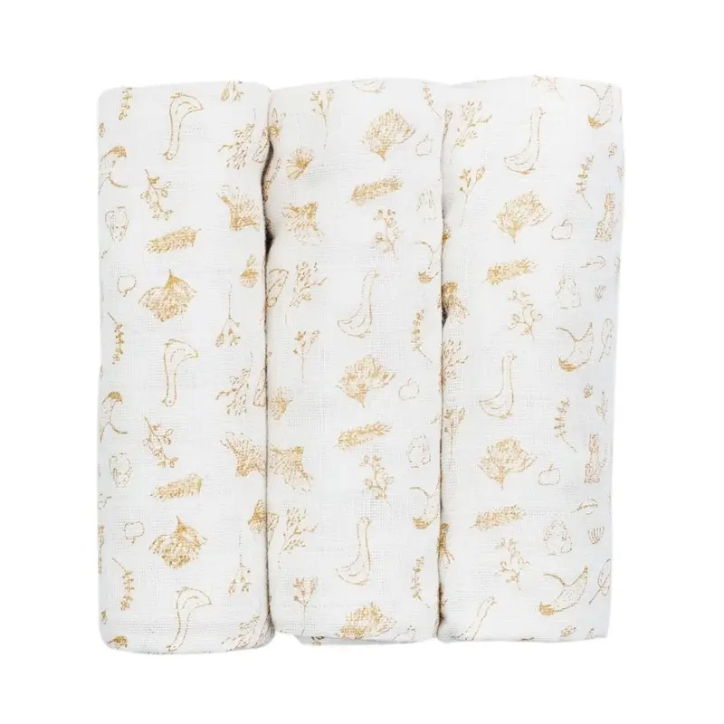 Lot de 3 langes 70x70cm - Wonderfull