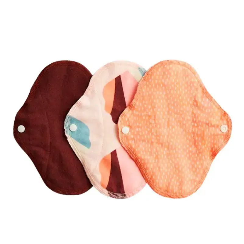 Lot de 3 protège-slips lavables en coton bio Imse