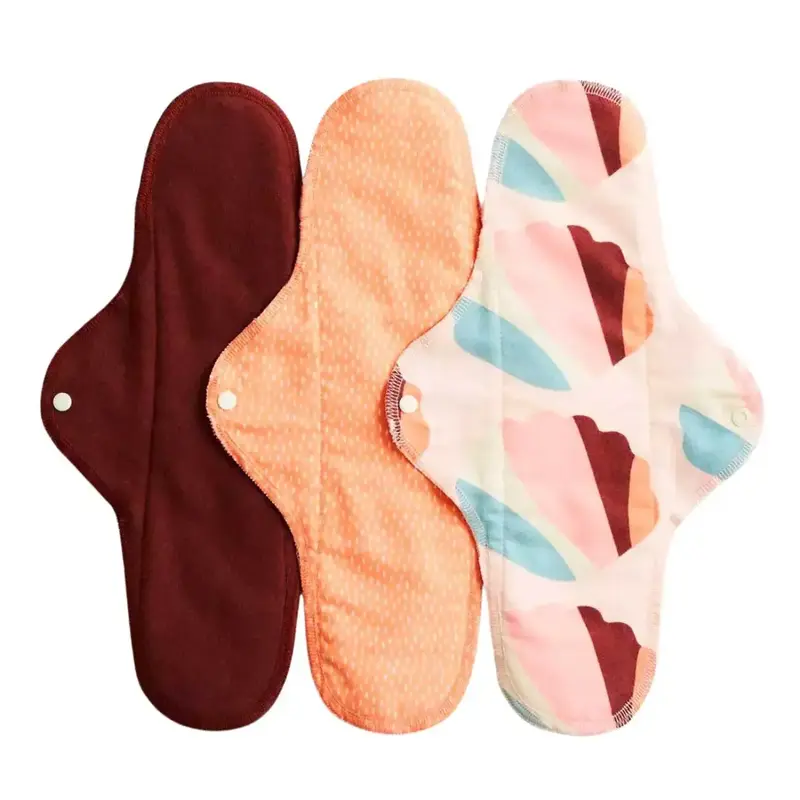 Lot de 3 serviettes hygiéniques lavables Imse Care - Flux important