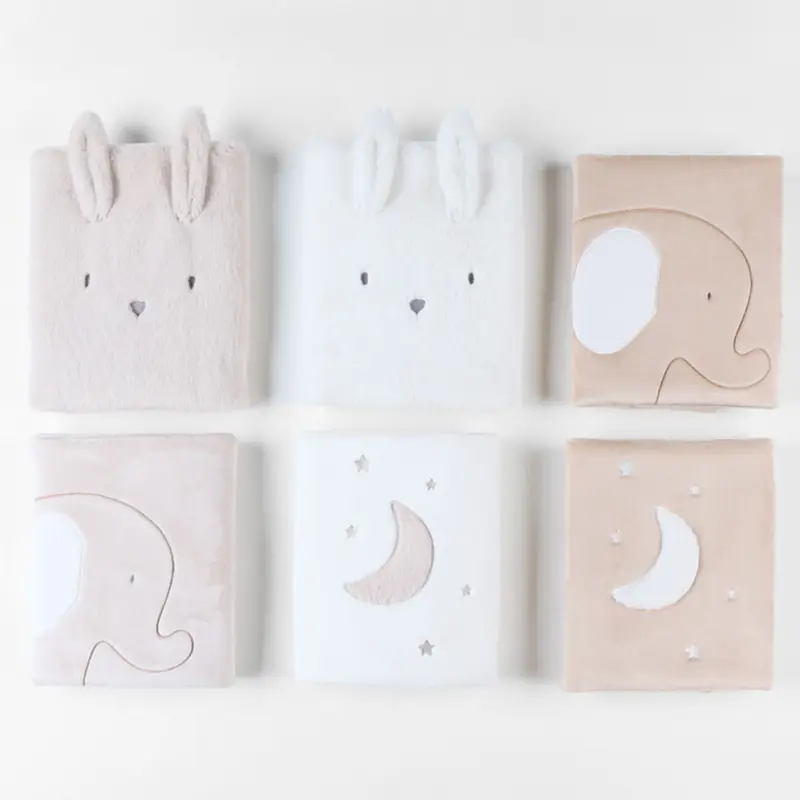 Lot de 6 protèges barreaux pour lit et parc bébé Bali, Moka & Snow