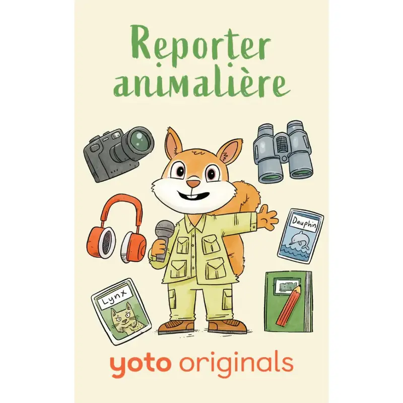 Lot de 8 cartes à histoires - Jobs à fourrures pour fans d'animaux - Yoto