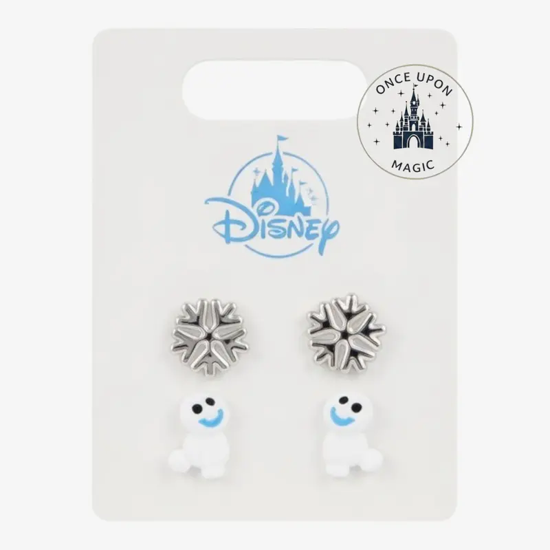 Lot de boucles d’oreilles La Reine des Neiges – Flocon & Olaf | Disney