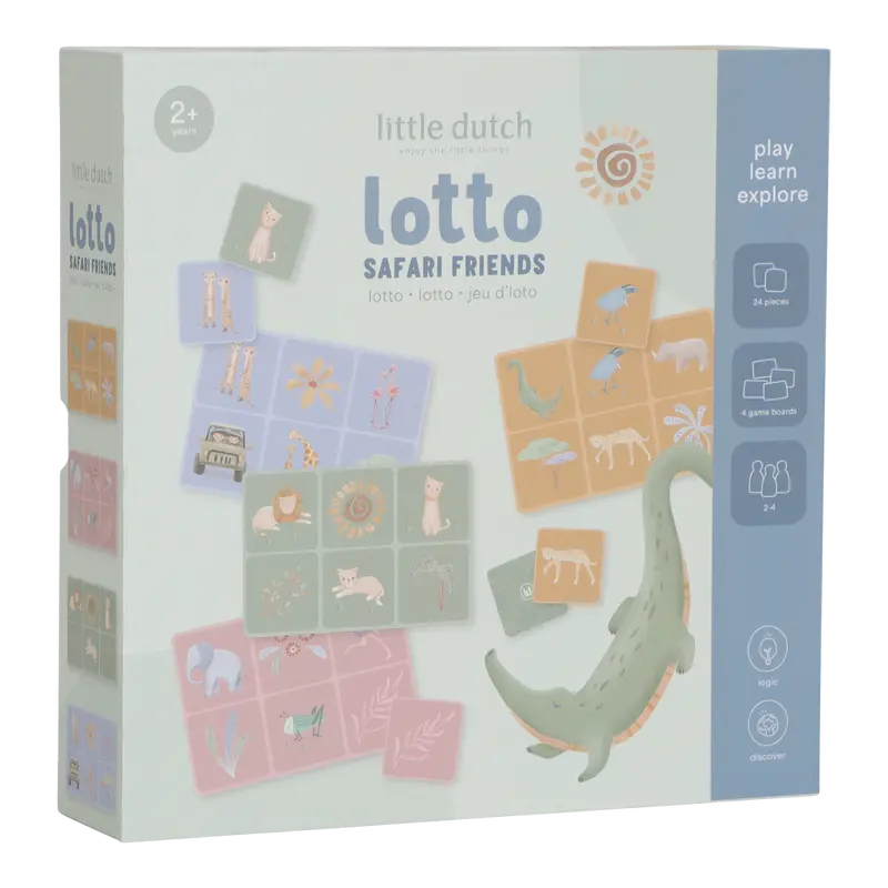 Loto Safari Friends – jeu éducatif enfant