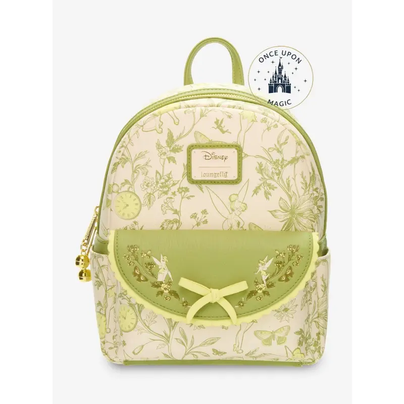 Loungefly Mini Sac à dos Disney Peter Pan Fée Clochette Floral – Import US
