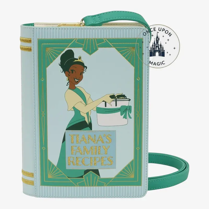 Loungefly Sac à Bandoulière La Princesse et la Grenouille Tiana Livre de Recettes – Édition Europe