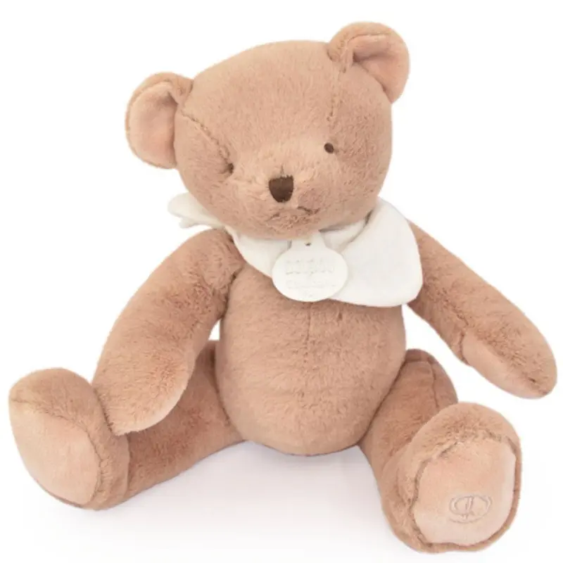 L'Ours Doudou - Ours en peluche marron clair - 25 cm