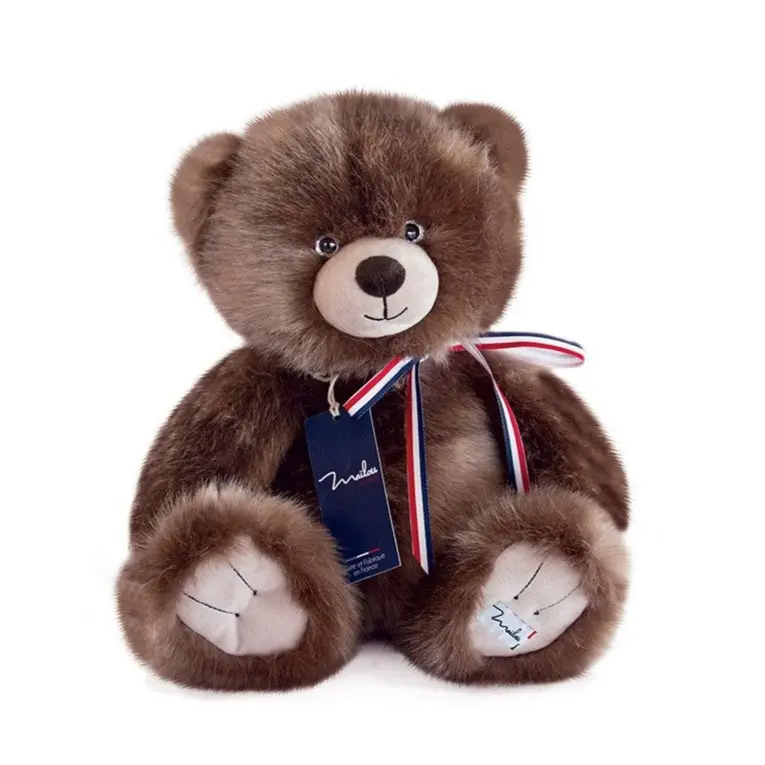L'ours en peluche taupe