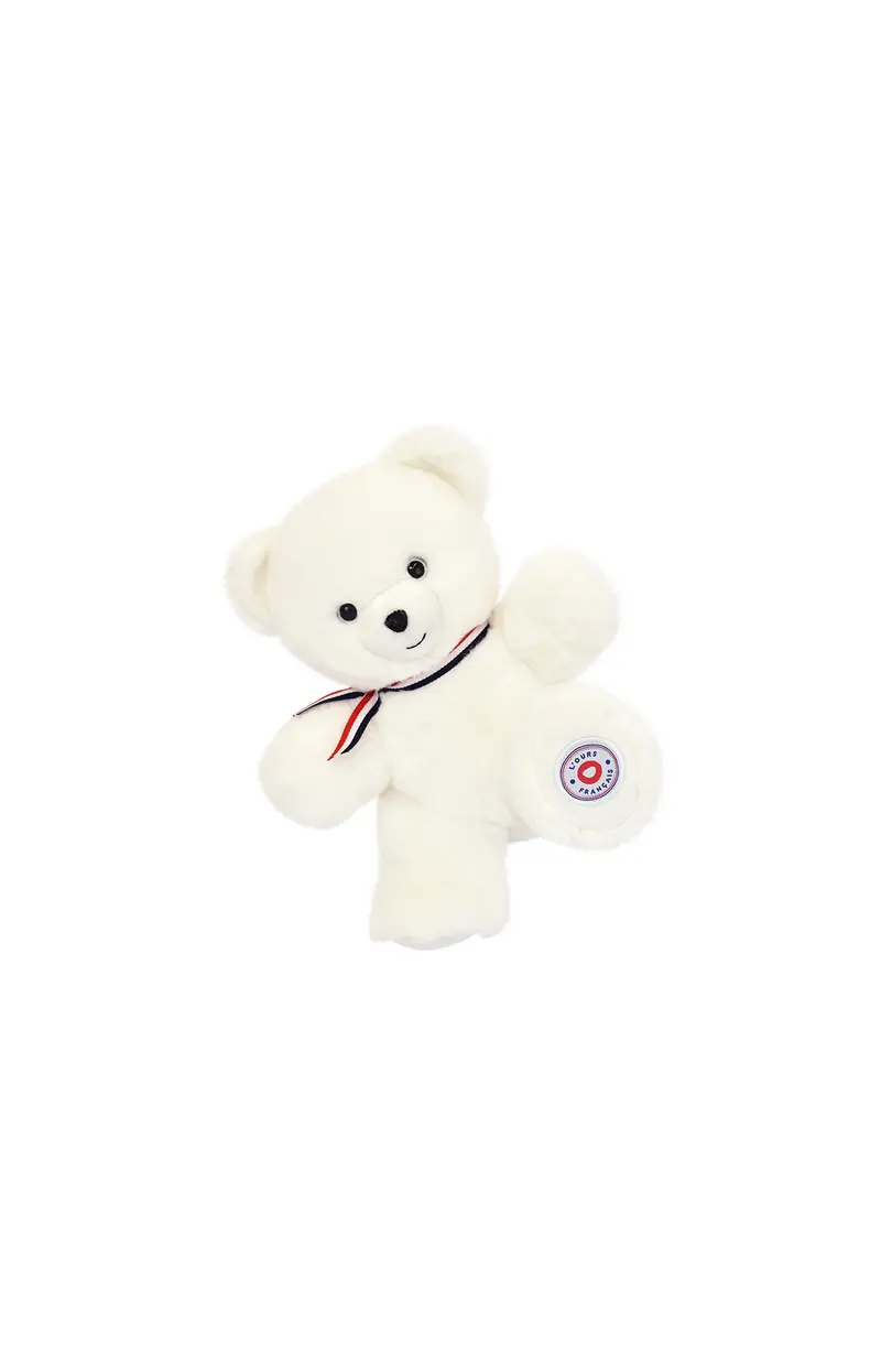 L'Ours Français blanc flocon