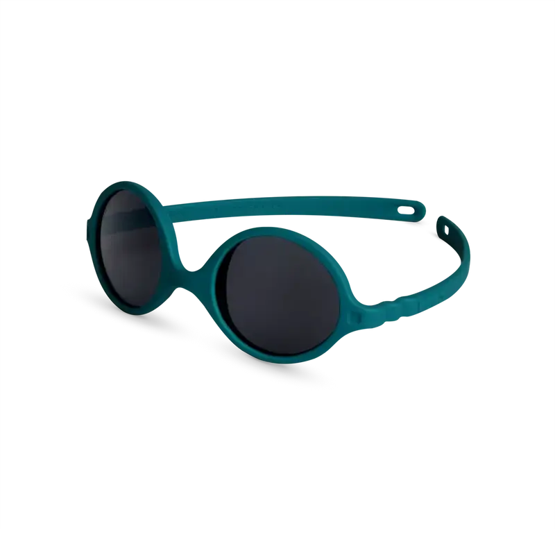 lunettes de soleil Diabola Vert Paon 0-1 an - KI ET LA