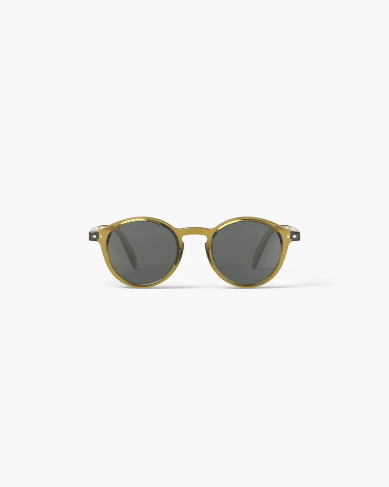 lunettes de soleil junior 7 - 11 ans #D golden green - IZIPIZI