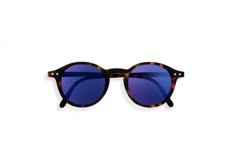 lunettes de soleil junior #D tortoise marron miroir - IZIPIZI