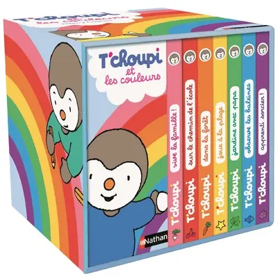 Ma Petite Bibliothèque - T'choupi et les Couleurs - Livre